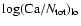 $\log ({\rm Ca}/N_{\rm tot})_{\rm lo}$