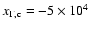 $x_{\Gamma,\rm c}=-5\times10^4$