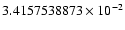 $3.4157538873 \times 10^{-2}$