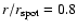 $r/r_{\rm spot}=0.8$