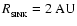 $R_{_{\rm SINK}}=2~{\rm AU}$