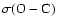 $\sigma ({\rm O-C})$