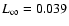 $L_\infty = 0.039$