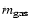 $m_{\rm gas}$