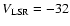 $V_{\rm LSR}=-32$