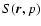 $S(\vec{r},p)$