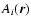 $A_i(\vec{r})$