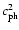 $c_{\rm ph}^2$