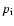 $p_{\rm i}$