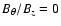 $B_\theta/B_z=0$