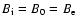 $B_{\rm i}=B_0=B_{\rm e}$