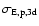 $\sigma_{\rm {E,p},3d}$