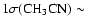 $1\sigma (\rm {CH_3CN})\sim $