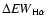 $\Delta {\it EW}_{\rm H\alpha }$