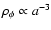 $\rho_\phi \propto a^{-3}$