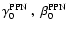 $\gamma^{\rm PPN}_0~,\
\beta^{\rm PPN}_0$