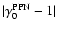 $\vert\gamma^{\rm PPN}_0-1\vert$