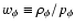$w_{\phi} \equiv \rho_{\phi}
/p_{\phi}$