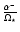 $\frac{\alpha^-}{\Omega_{\star}}$