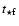$t_{\rm\star f}$
