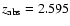 $z_{\rm abs}=2.595$