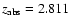 $z_{\rm abs}=2.811$