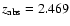 $z_{\rm abs}=2.469$
