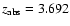 $z_{\rm abs}=3.692$
