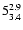 $\rm 5^{ 2.9 }_{ 3.4 }$