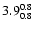$\rm 3.9^{ 0.8 }_{ 0.8 }$