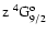 $\rm z~^4{\rm G}^{{\rm o}}_{\rm 9/2}$