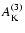 $A_{\rm K}^{(3)}$