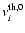 $\nu^{\rm th,0}_{i}$