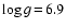 $\log g\hspace{-0.5mm} =\hspace{-0.5mm} 6.9$
