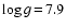 $\log g\hspace{-0.5mm} =\hspace{-0.5mm} 7.9$