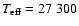 $T_{\rm eff}=27~300$