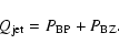 \begin{displaymath}
Q_{\rm jet} = P_{\rm BP} + P_{\rm BZ} .
\end{displaymath}