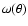 $\omega (\theta )$