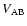 $V_{\rm {AB}}$