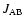 $J_{\rm {AB}}$
