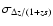 $\sigma _{\Delta z/(1+zs)}$
