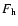 $F_{\rm h}$