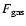 $F_{\rm gas}$