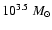 $10^{3.5}~M_\odot$
