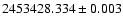 $2453428.334\pm0.003$
