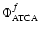$\Phi_{{\rm ATCA}}^f$