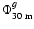 $\Phi_{{\rm 30~m}}^g$