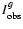 $I_{{\rm obs}}^g$