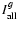 $I_{{\rm all}}^g$