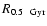 $R_{\rm0.5 ~~Gyr}$